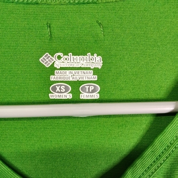 Columbia Omni Shade Tank Top Green XS - Picture 2 of 6